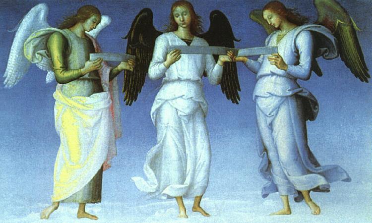 Pietro Perugino The Virgin and the Child  2 Spain oil painting art